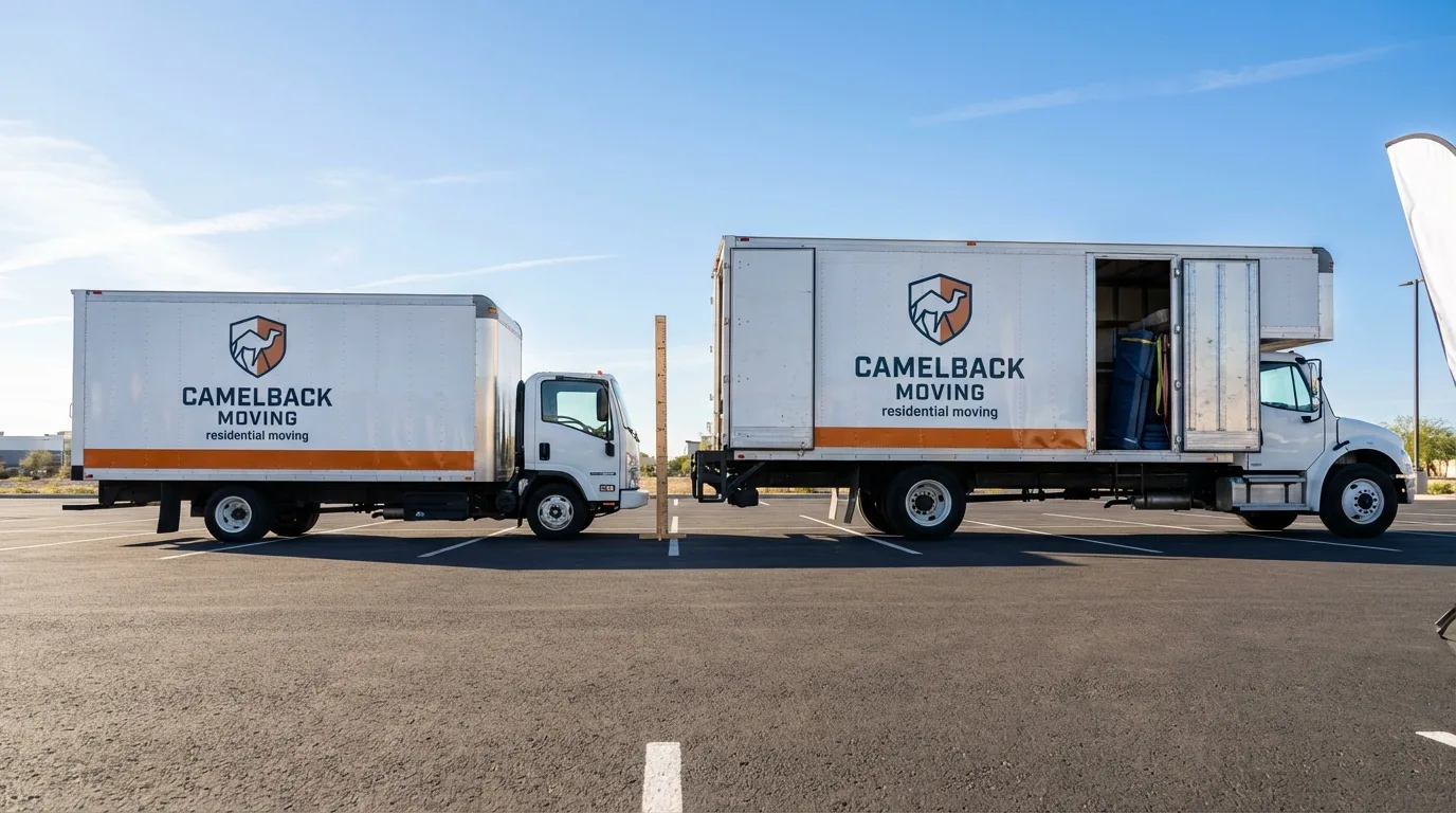 Moving truck size capacity guide in Hartsville